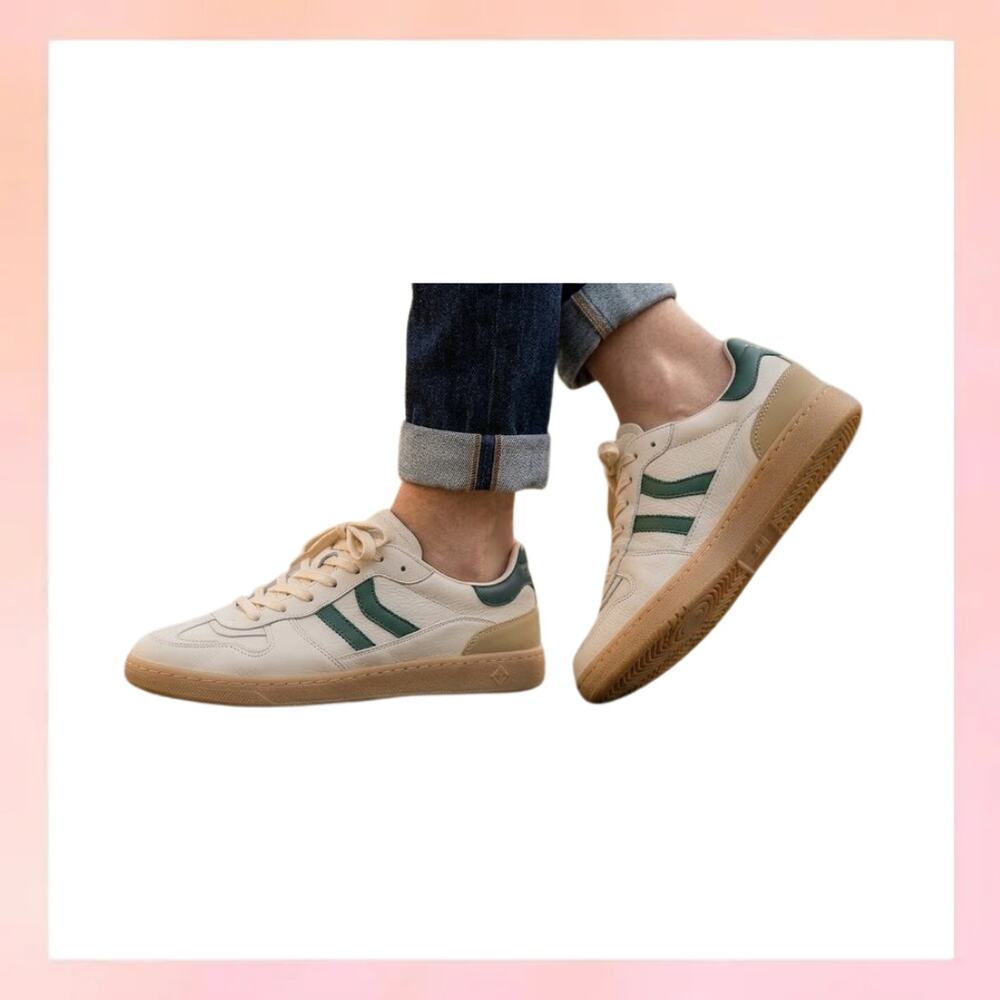 Coolway x Stillknock GOAL Retro Low Top Suede Gum Sole Sneakers Size 9